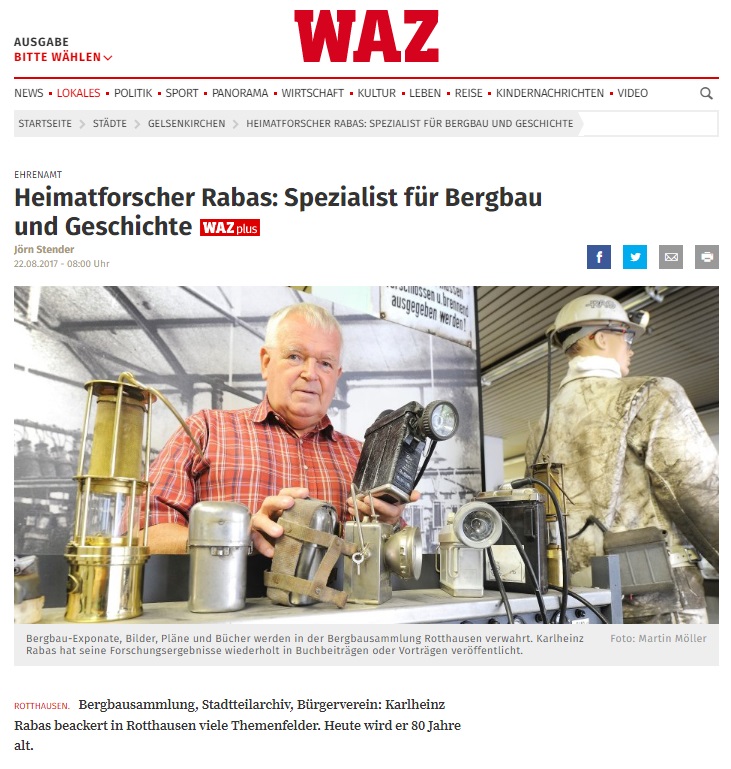 Spezialist für Bergbau und Geschichte